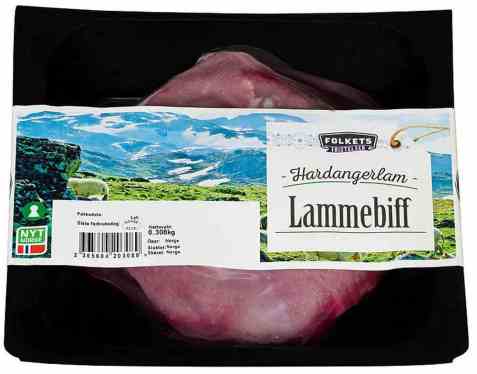 Bilde av Folkets lammebiff fra hardangerlam. Bilde av Folkets lammebiff fra hardangerlam.