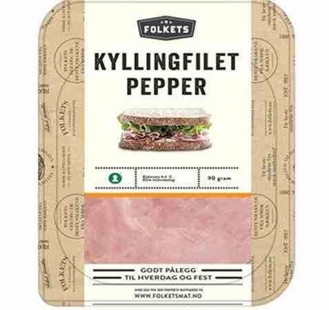 Bilde av Folkets kyllingfilet pepper. Bilde av Folkets kyllingfilet pepper.