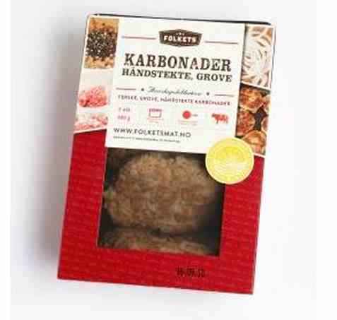 Bilde av Folkets karbonader grove. Bilde av Folkets karbonader grove.