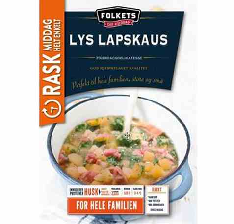 Bilde av Folkets lys lapskaus. Bilde av Folkets lys lapskaus.