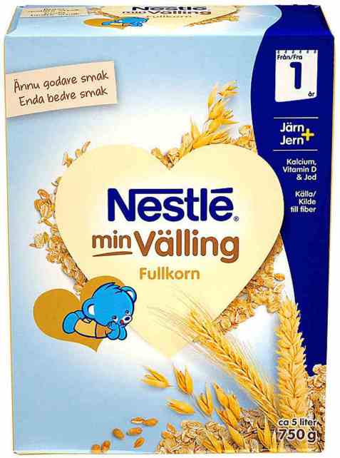Bilde av Nestlé min velling fullkorn fra 12 mnd, pulver. Bilde av Nestlé min velling fullkorn fra 12 mnd, pulver.