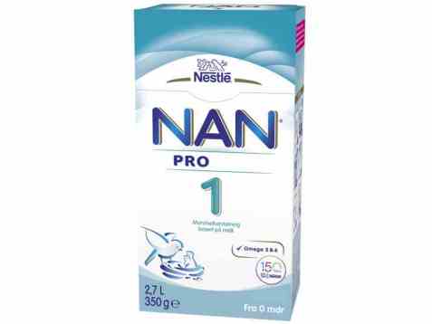 Bilde av Nestle nan pro 1 hmo fra fødsel. Bilde av Nestle nan pro 1 hmo fra fødsel.