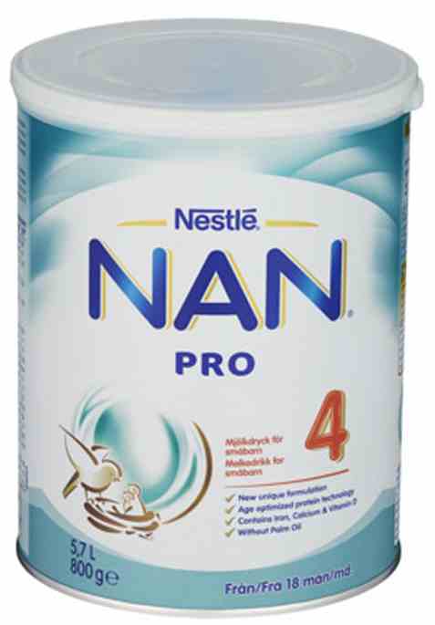Bilde av Nestle nan pro 4 juniormelk fra 18 mnd. Bilde av Nestle nan pro 4 juniormelk fra 18 mnd.