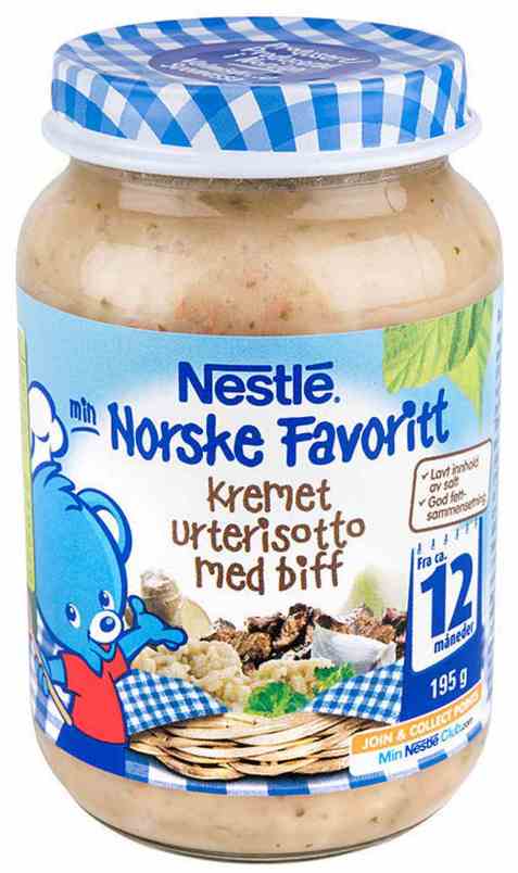 Bilde av Nestle norske favoritter kremet urterisotto 12 mnd.