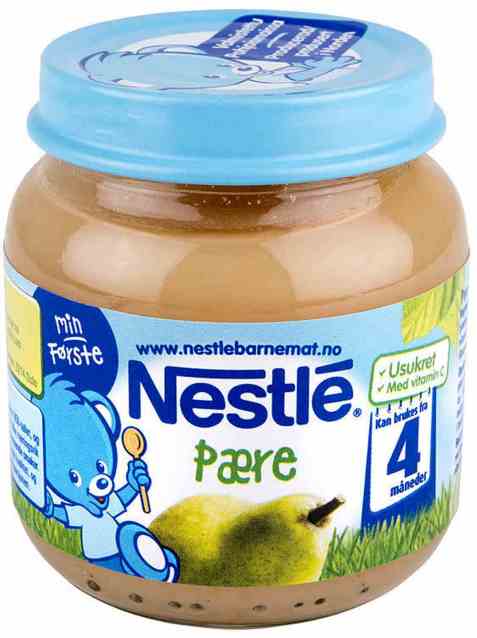 Bilde av Nestle min første pærepure 4 mnd. Bilde av Nestle min første pærepure 4 mnd.