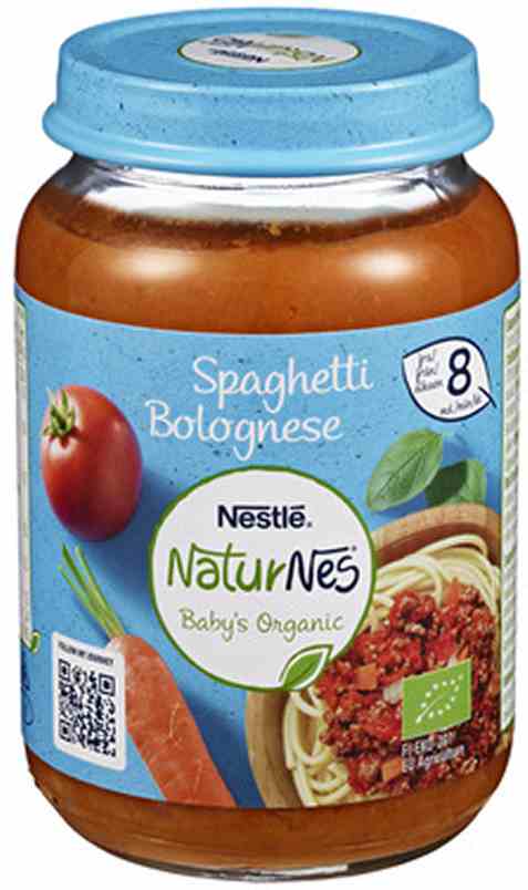 Bilde av Nestlé naturnes økologisk spaghetti bolognese 8 mnd. Bilde av Nestlé naturnes økologisk spaghetti bolognese 8 mnd.