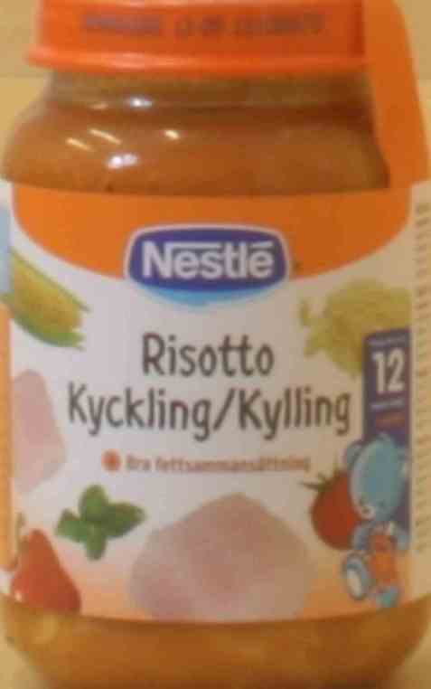 Bilde av Nestle kyllingrisotto 12 mnd. Bilde av Nestle kyllingrisotto 12 mnd.