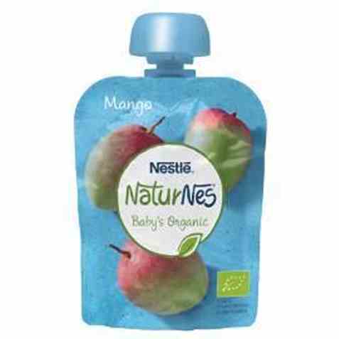 Bilde av Nestlé naturnes økologisk mango smoothie 6 mnd. Bilde av Nestlé naturnes økologisk mango smoothie 6 mnd.