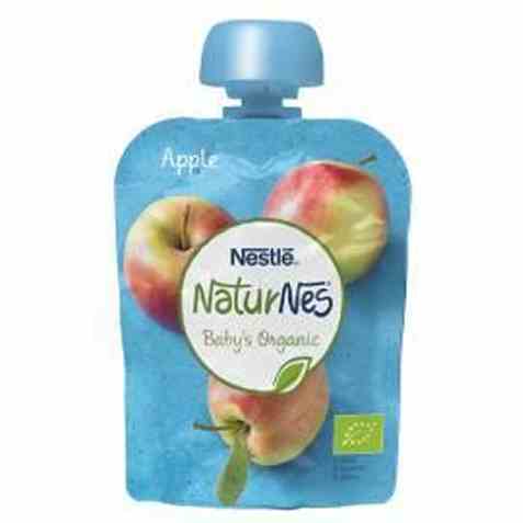 Bilde av Nestlé naturnes økologisk eple smoothie 6 mnd. Bilde av Nestlé naturnes økologisk eple smoothie 6 mnd.