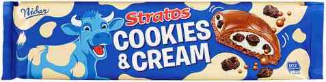 Bilde av Nidar Stratos cookies and cream 185 gr. Bilde av Nidar Stratos cookies and cream 185 gr.