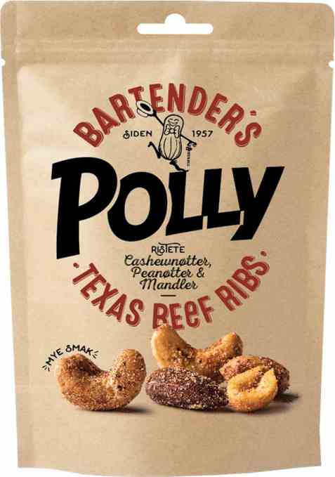 Bilde av Polly Bartenders Nøtter Texas Beef Ribs. Bilde av Polly Bartenders Nøtter Texas Beef Ribs.