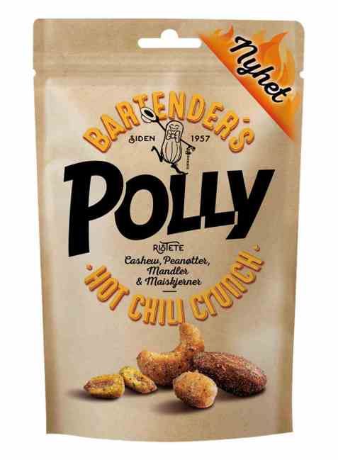 Bilde av Polly Bartenders Hot Chili Crunch. Bilde av Polly Bartenders Hot Chili Crunch.