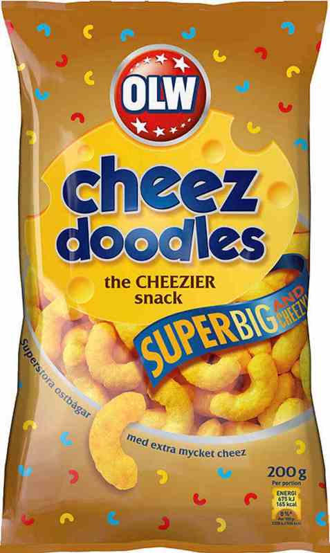 Bilde av Olw cheez doodles super. Bilde av Olw cheez doodles super.