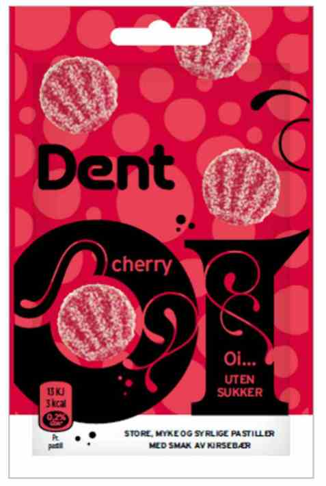 Bilde av Dent Oi cherry. Bilde av Dent Oi cherry.