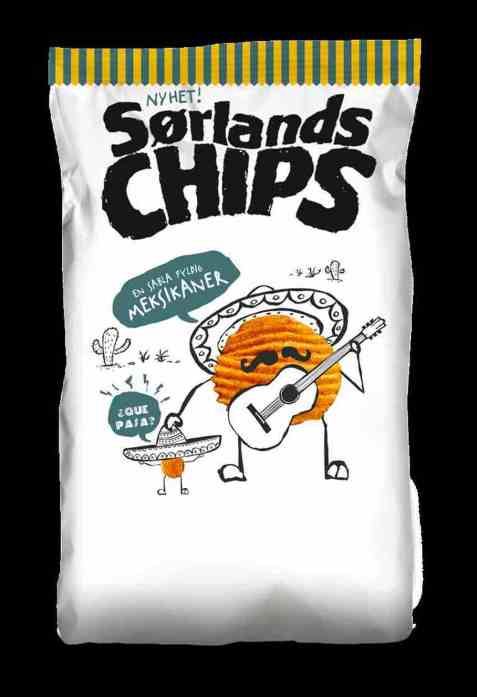 Bilde av Sørlandschips mexican. Bilde av Sørlandschips mexican.