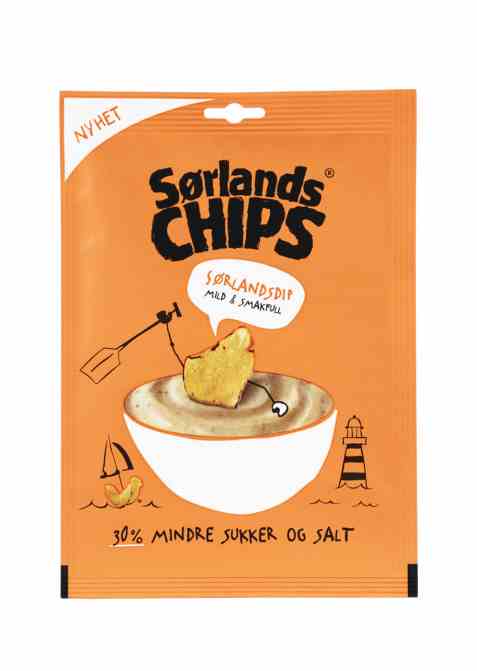 Bilde av Sørlandschips dipmix mild og god. Bilde av Sørlandschips dipmix mild og god.