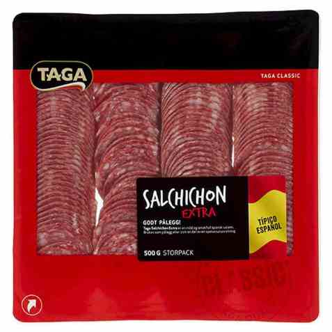 Bilde av Taga classic salchichon extra 500 gr. Bilde av Taga classic salchichon extra 500 gr.
