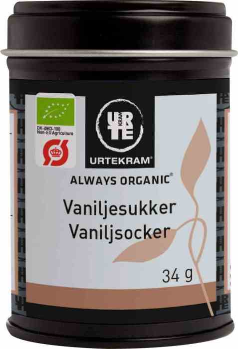 Bilde av Urtekram vaniljesukker. Bilde av Urtekram vaniljesukker.