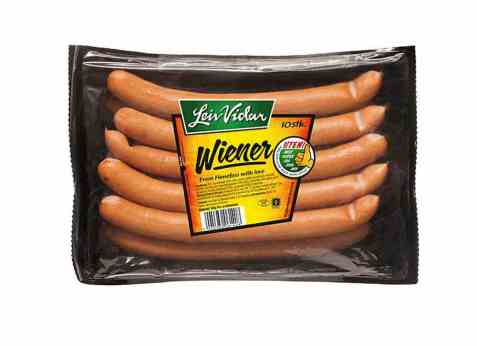 Bilde av Leiv Vidar Wienerpølse uten allergener. Bilde av Leiv Vidar Wienerpølse uten allergener.