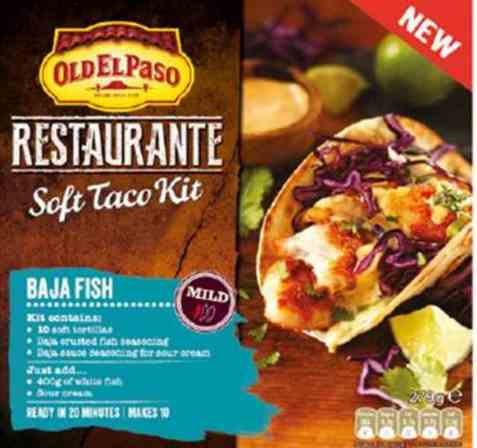 Bilde av Old El Paso taco kit soft baja fish. Bilde av Old El Paso taco kit soft baja fish.