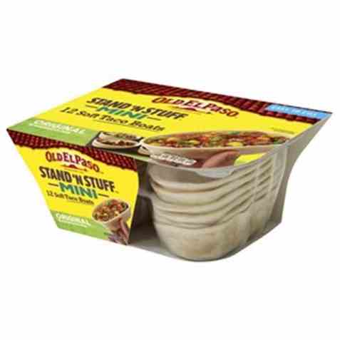 Bilde av Old El Paso standn stuff mini taco boat. Bilde av Old El Paso standn stuff mini taco boat.