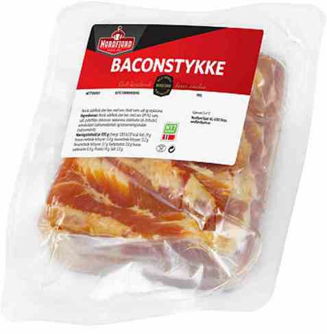 Bilde av Nordfjord baconstykke. Bilde av Nordfjord baconstykke.
