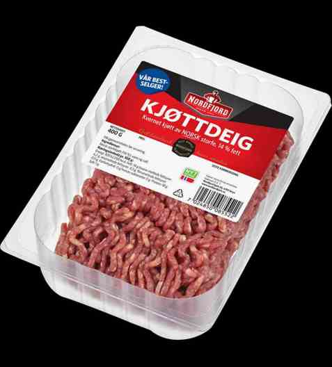 Bilde av Nordfjord kjøttdeig av storfe 14 prosent. Bilde av Nordfjord kjøttdeig av storfe 14 prosent.