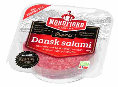 Bilde av Nordfjord dansk salami. Bilde av Nordfjord dansk salami.