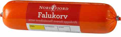 Bilde av Nordfjord falukorv snabb. Bilde av Nordfjord falukorv snabb.