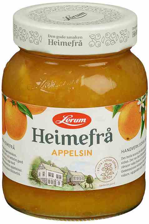 Bilde av Lerum heimefrå appelsin. Bilde av Lerum heimefrå appelsin.