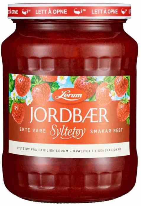 Bilde av Lerum Jordbærsyltetøy 800 gr. Bilde av Lerum Jordbærsyltetøy 800 gr.