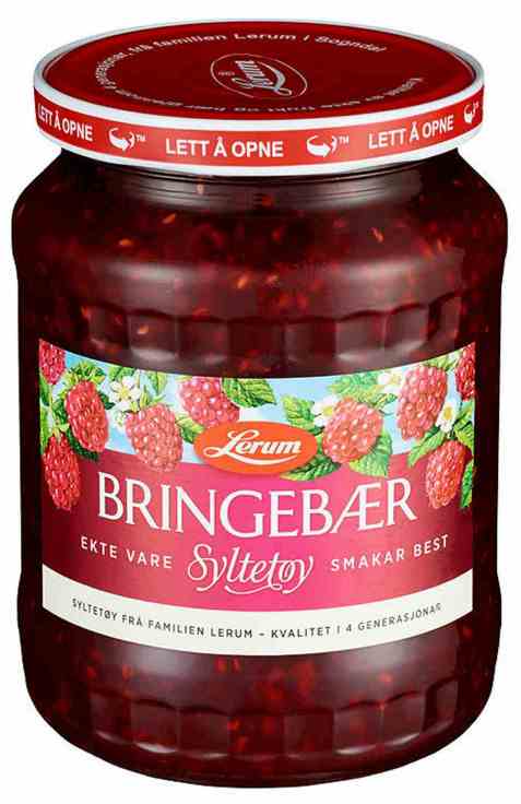 Bilde av Lerum Bringebærsyltetøy 800 gr. Bilde av Lerum Bringebærsyltetøy 800 gr.