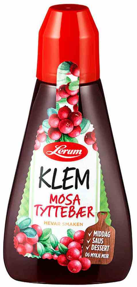 Bilde av Lerum klem moste tyttebær. Bilde av Lerum klem moste tyttebær.