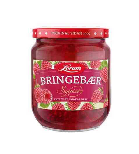 Bilde av Lerum Bringebærsyltetøy 670 gr. Bilde av Lerum Bringebærsyltetøy 670 gr.