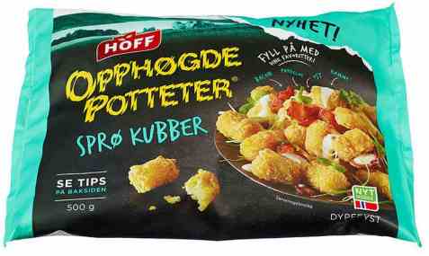 Bilde av Hoff Opphøgde Potteter sprø kubber. Bilde av Hoff Opphøgde Potteter sprø kubber.