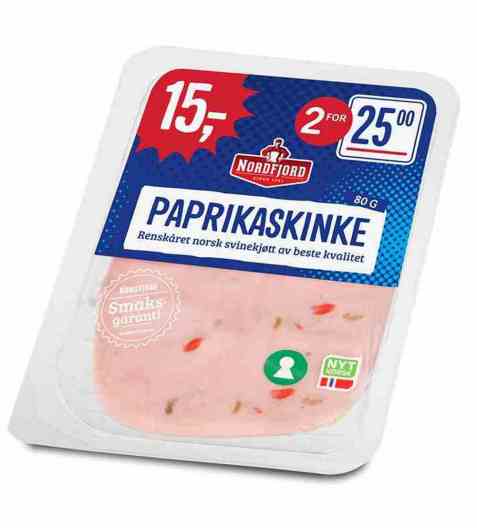 Bilde av Nordfjord Paprikaskinke. Bilde av Nordfjord Paprikaskinke.