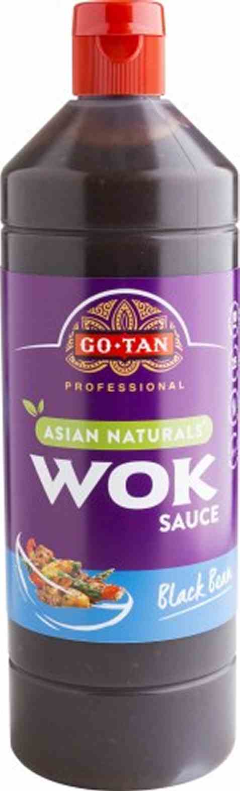 Bilde av Go-Tan Asian Naturals Woksaus black bean 1 liter. Bilde av Go-Tan Asian Naturals Woksaus black bean 1 liter.