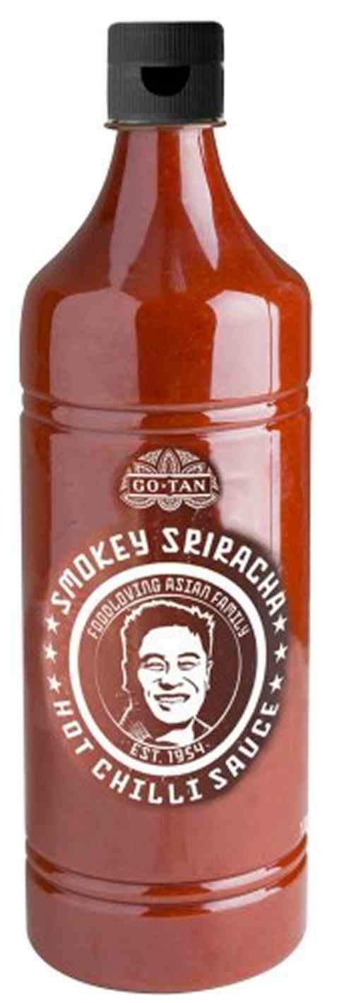 Bilde av Go-Tan Sriracha-saus Smokey 1 liter. Bilde av Go-Tan Sriracha-saus Smokey 1 liter.
