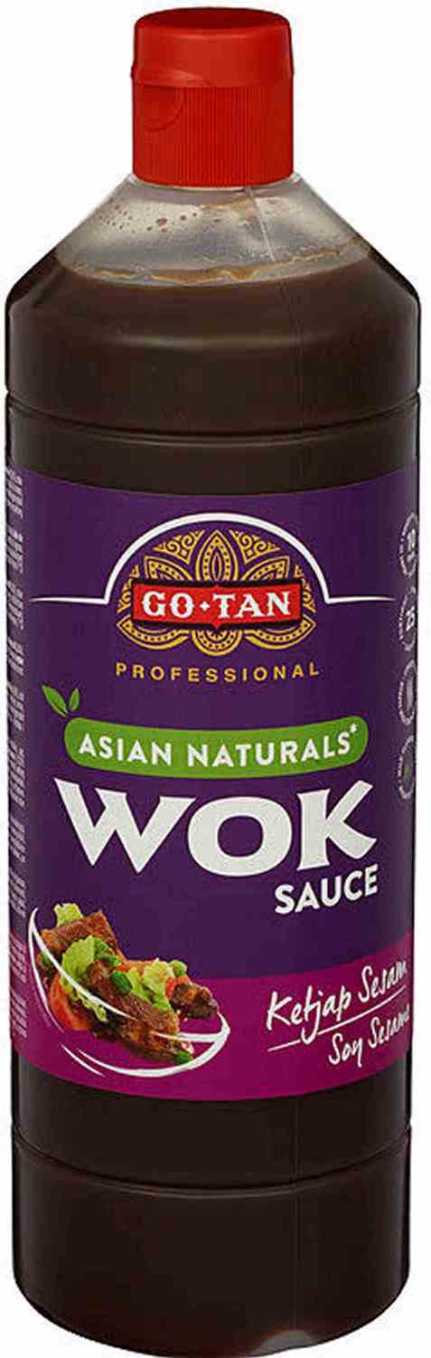 Bilde av Go-tan Asian Naturals woksaus Ketjap sesam 1 liter. Bilde av Go-tan Asian Naturals woksaus Ketjap sesam 1 liter.