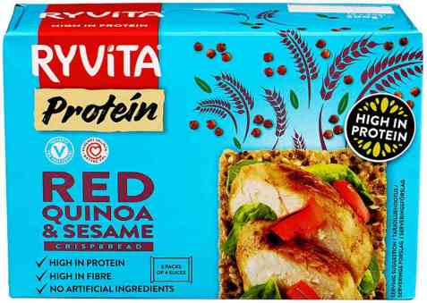 Bilde av Ryvita protein quinoa og sesam. Bilde av Ryvita protein quinoa og sesam.