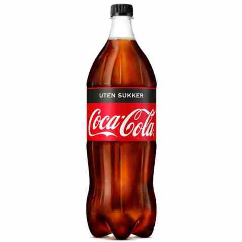 Bilde av Coca Cola uten sukker plast 1.5 liter. Bilde av Coca Cola uten sukker plast 1.5 liter.