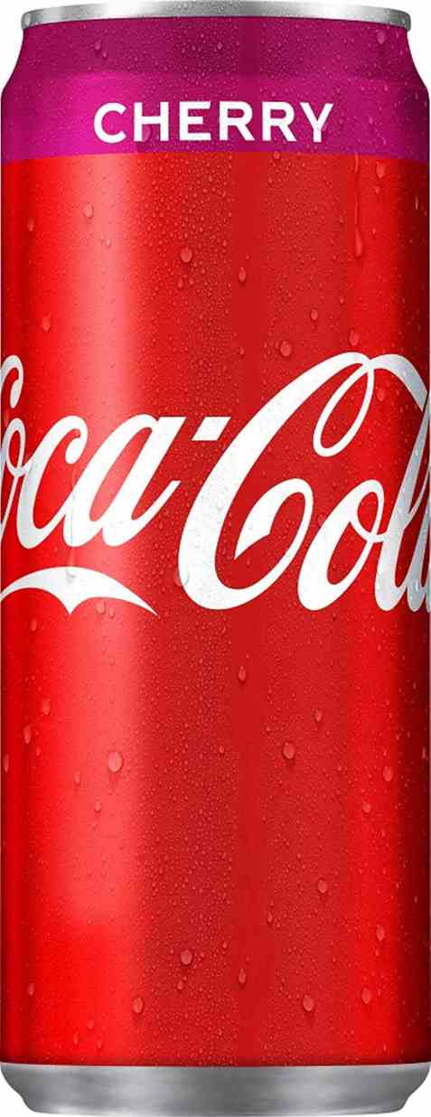 Bilde av Coca cola cherry 330 ml boks. Bilde av Coca cola cherry 330 ml boks.