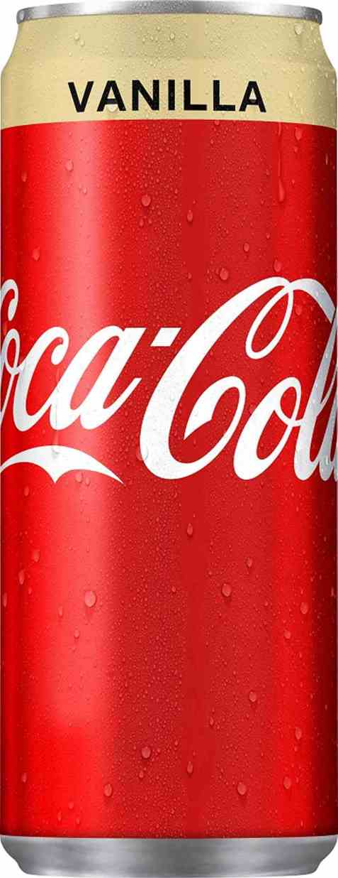 Bilde av Coca cola vanilla 330 ml boks. Bilde av Coca cola vanilla 330 ml boks.