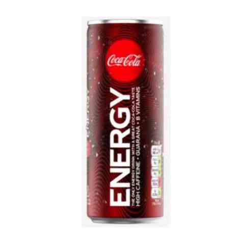 Bilde av Coca Cola energy boks 0,25 l. Bilde av Coca Cola energy boks 0,25 l.