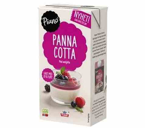Bilde av Tine Piano panna cotta.