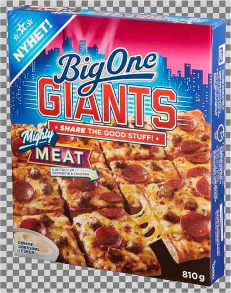 Bilde av Big One giants mighty meat. Bilde av Big One giants mighty meat.