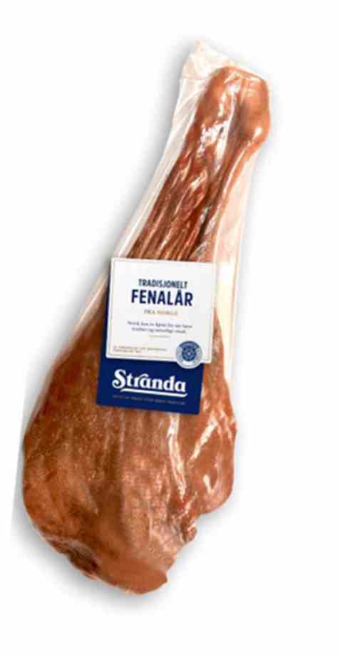 Bilde av Stranda fenalår helt. Bilde av Stranda fenalår helt.