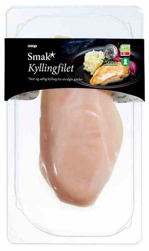 Bilde av Den stolte hane smak kyllingfilet. Bilde av Den stolte hane smak kyllingfilet.