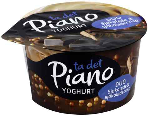 Bilde av Tine Piano Duo Yoghurt Sjokolade og sjokocrisp.