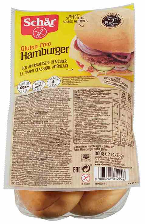 Bilde av DrSchar hamburgerbrød.